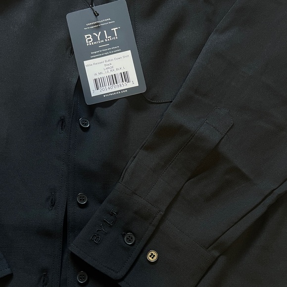 Women’s BYLT Relaxed Button Down Shirt - Picture 3 of 8